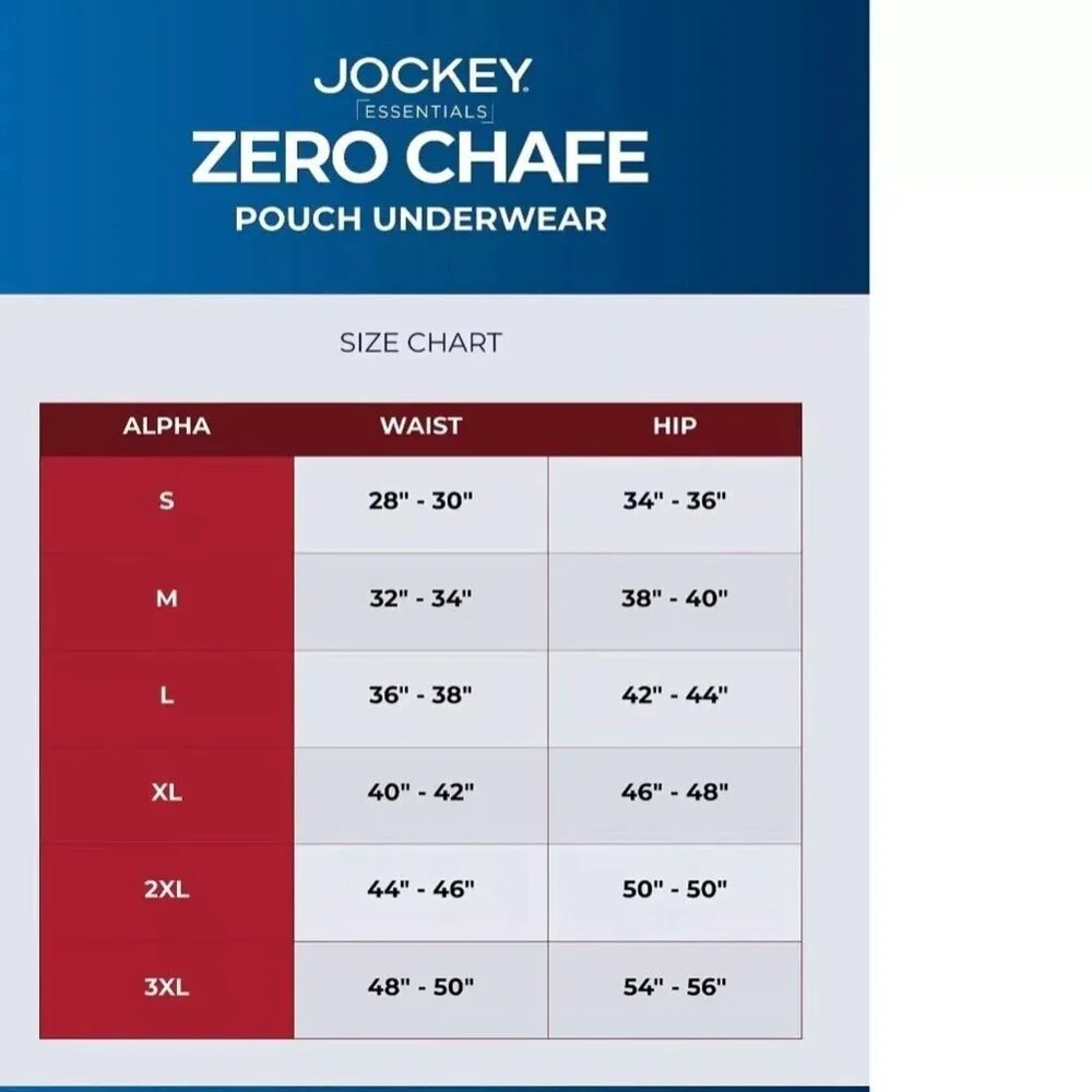 Jockey Chafe Proof Everyday Active 6
